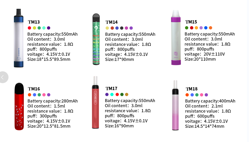 DISPOSABLE AND POD VAPE